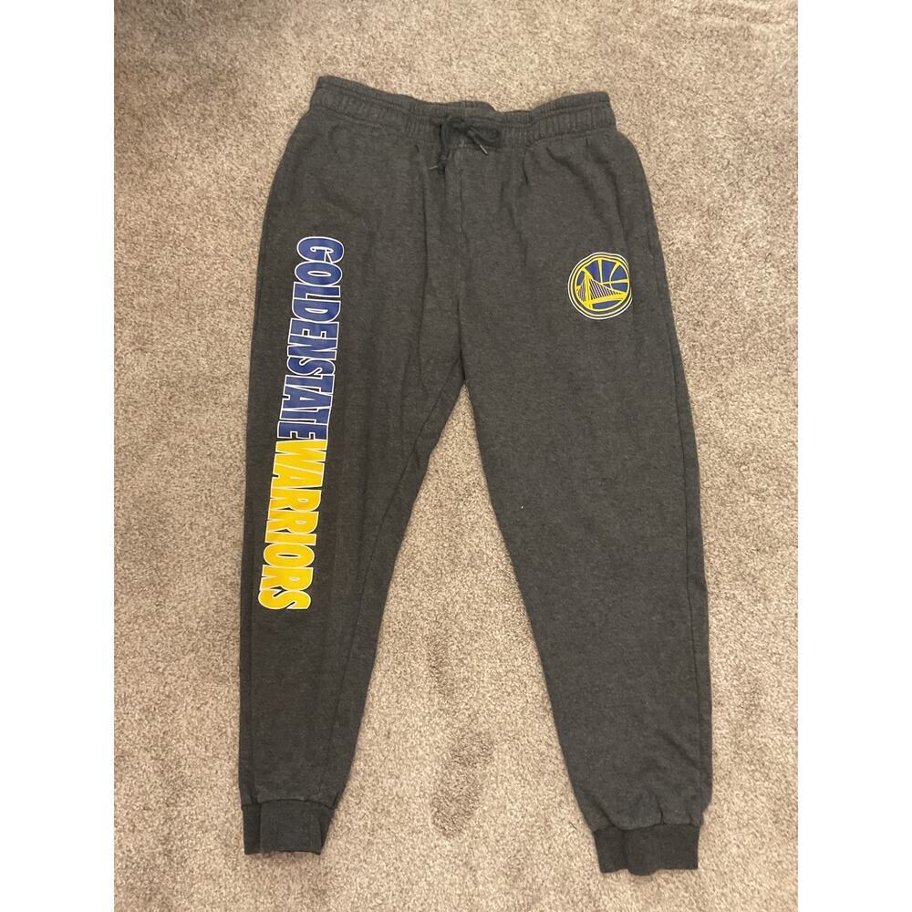 Men's NBA Unk Golden State Warriors Basketball Sweatpant Joggers, XL